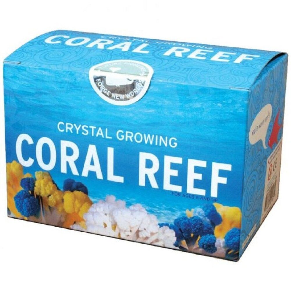 Crystal Growing Coral Reef Kit For Ages 8 & Up